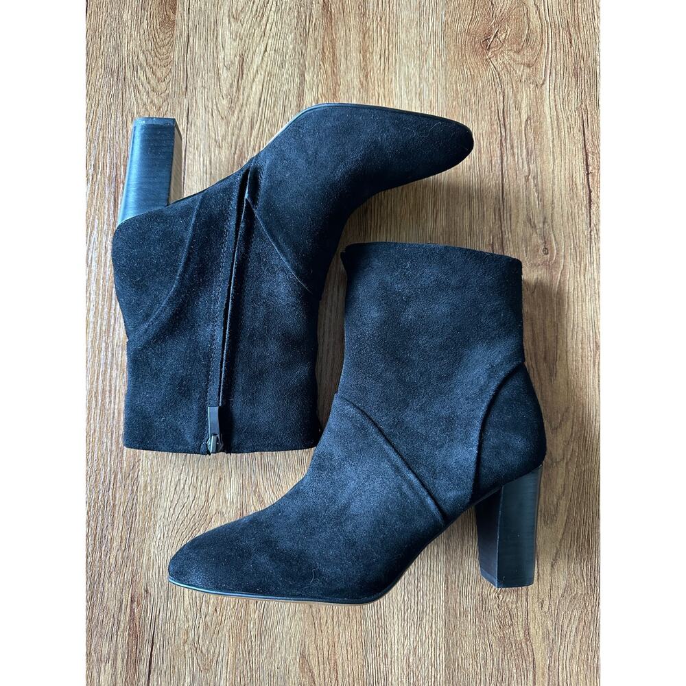 Franco Sarto Black L-Pia Ankle Boots Size 8